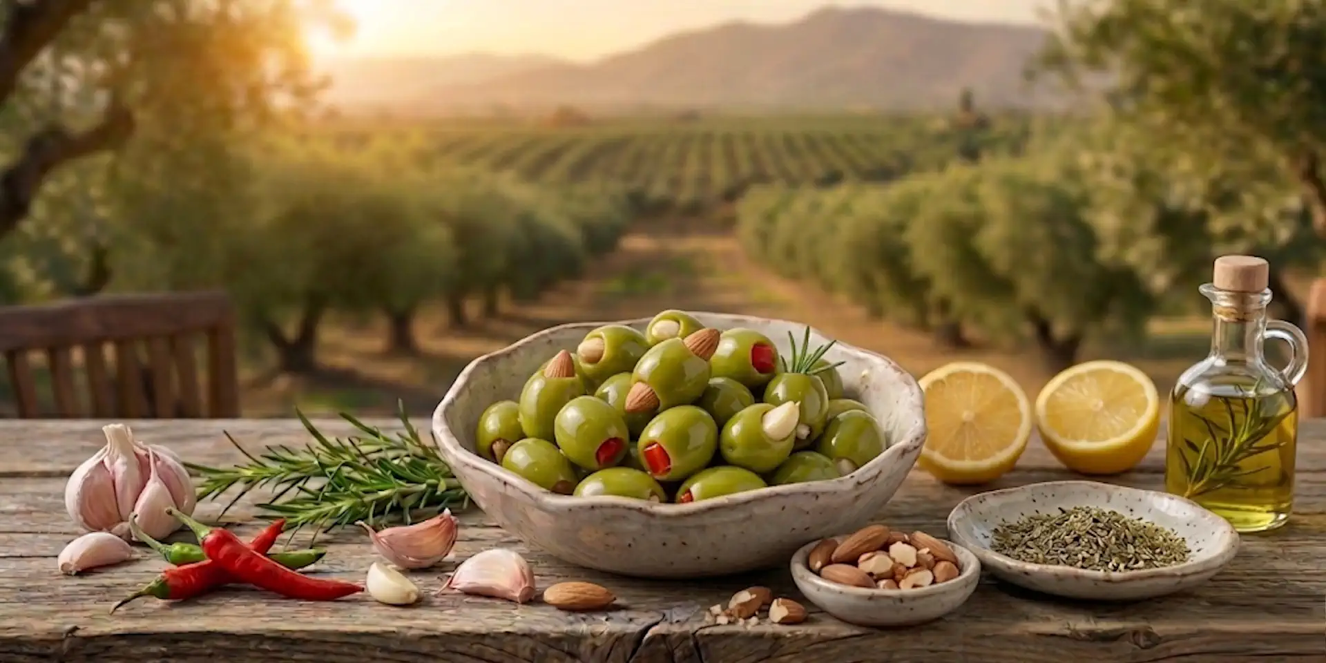 Πράσινες Ελιές Γεμιστές